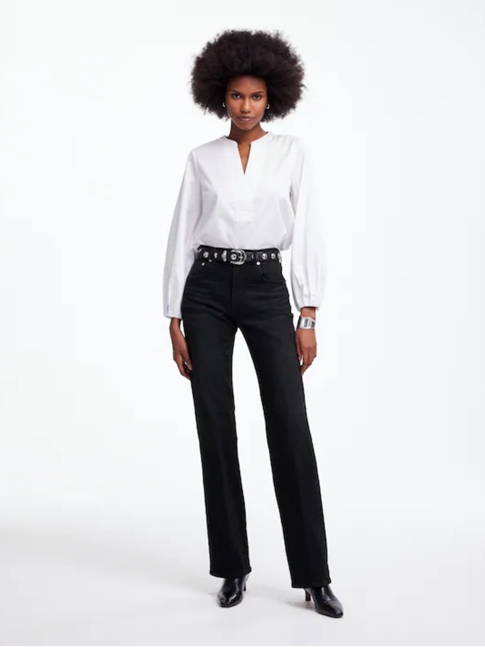 Madewell Black Bootcut Jeans